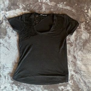 Zara Women’s Black Designed Top Size Small